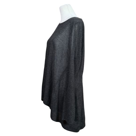 Eileen Fisher System Tunic Top Women Large Lightweight Wool Capsule Quiet Luxury - Picture 8 of 8